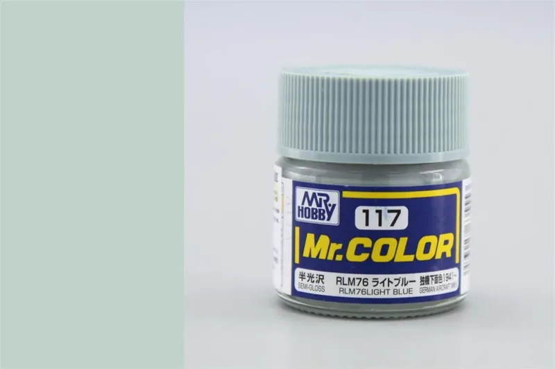 Gunze C117 10 ml. RLM76 Light Blue, Mr.Color Serisi Maket Boyası