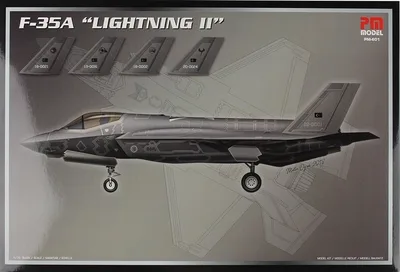 PM Model 601 1/72 F-35A ( Lightning II ) Savaş Uçağı Demonte Plastik Maketi