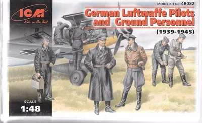 48082 1/48 German Luftwaffe Pilots and Ground Pers