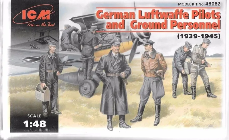 48082 1/48 German Luftwaffe Pilots and Ground Pers