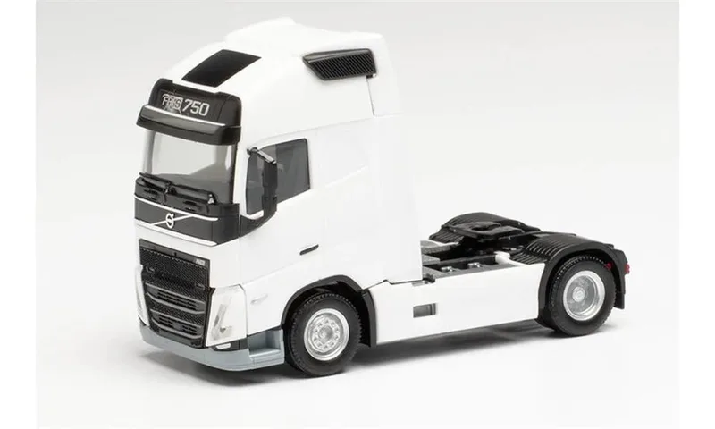 Herpa 313346 1/87 Ölçek Volvo FH16 GI XL2020 Çekici, Beyaz, Sergilemeye Hazır Model Araç