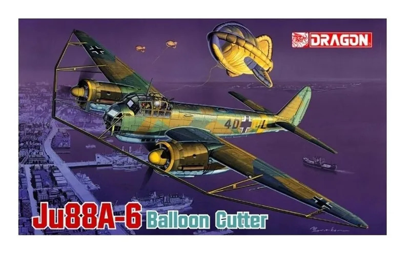 5513 1/48 JUNKERS JU88A-6 - BALON KESİCİLİ - PLAS