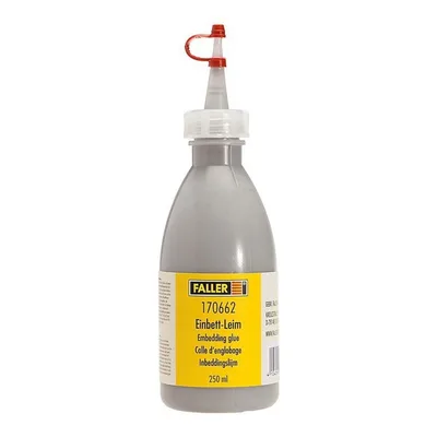 Faller 170662 Ray Balastı Yapıştırıcısı, Gri Renkli, 250 Gram