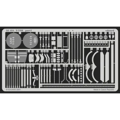 EDUARD 35434 1/35 T-72M FOR TAMIYA Maket Detay Set