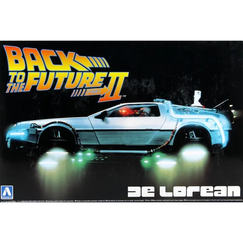 01186 1/24 BACK TO THE FUTURE DEROLEAN from PART I