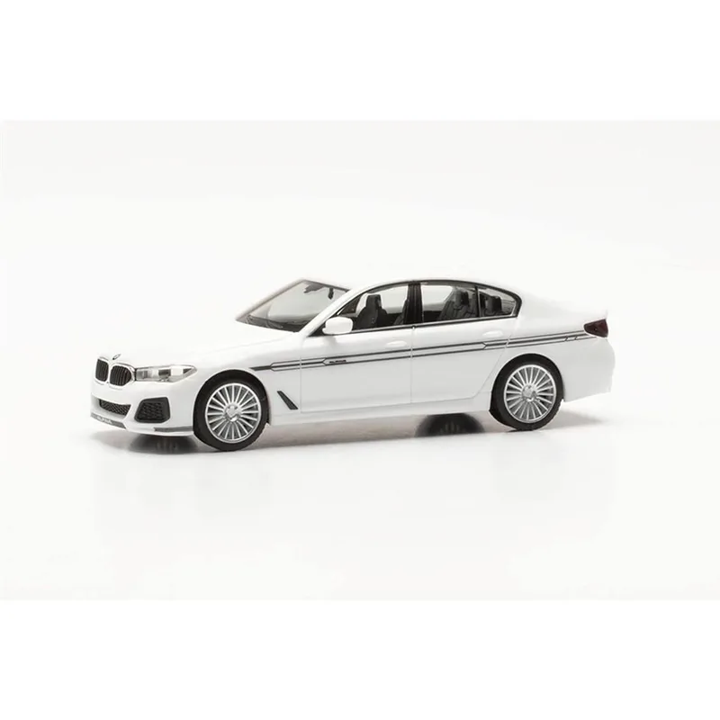 Herpa 421065 1/87 Ölçek BMW Alpina B5, Beyaz, Sergilemeye Hazır Model Araç