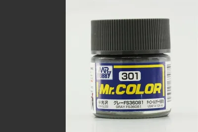 Gunze C301 10 ml. Gray FS36081, Mr.Color Serisi Maket Boyası