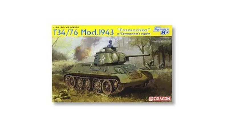 6603 1/35 T-34/76 MOD. 1943 FORMOCHKA