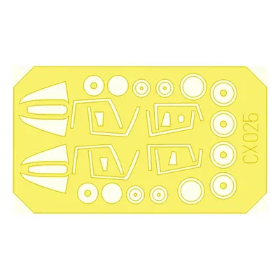 EDUARD CX025 1/72 F-4 FOR HASEGAWA Maket Detay S
