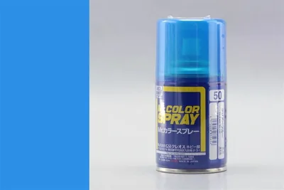 Gunze S050 100 ml. Clear Blue, Sprey Mr.Color Serisi Maket Boyası