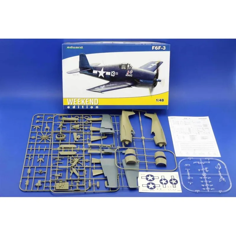 EDUARD 84135 1/48 F6F-3 Uçak Maketi