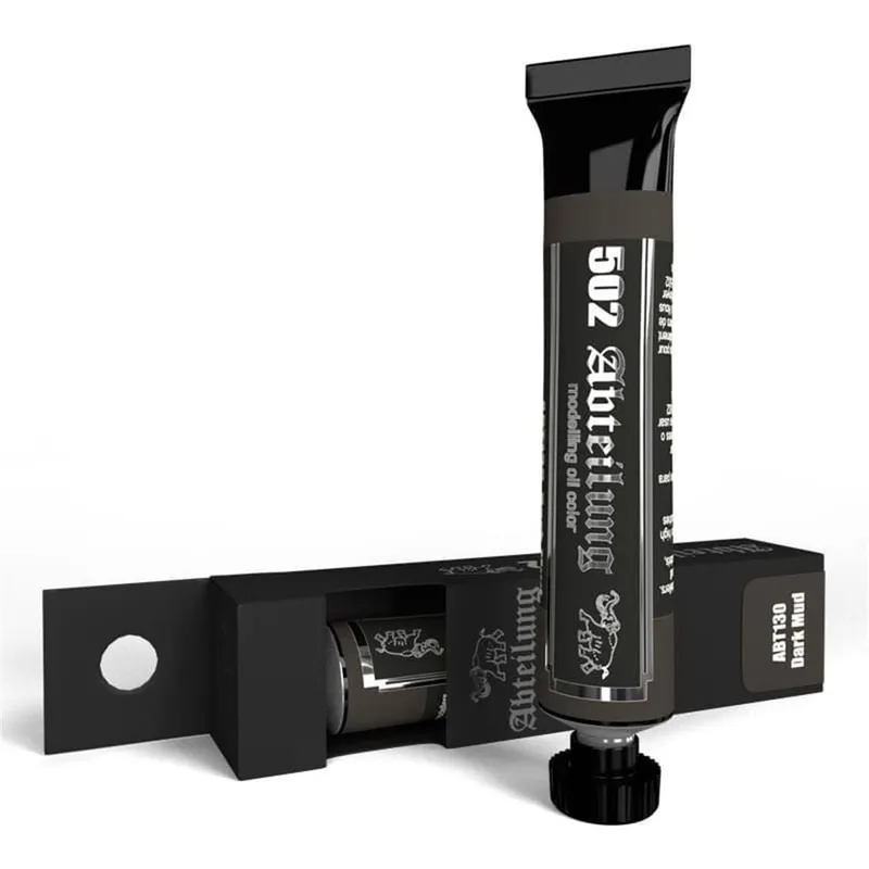 AK Interactive ABT130 Dark Mud, 20 ml. Yağlı Boya