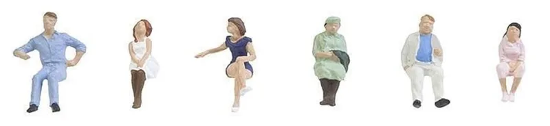 Faller 150921 1/87 Oturan İnsan Figürleri