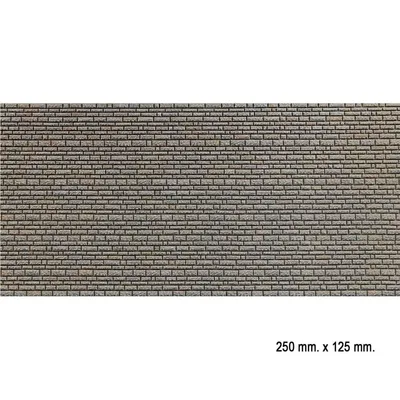 Faller 170602 1/87 Doğal, Örme Taş Duvar Desenli Dekor Levhası - 25 X 12,5 Cm.