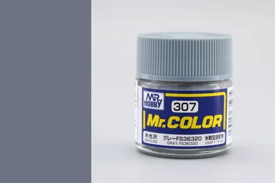 Gunze C307 10 ml. Gray FS36320, Mr.Color Serisi Maket Boyası