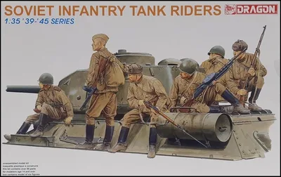 Dragon 6197 1/35 Ölçek Sovyet Tank Sürücü Asker Figürleri Plastik Model Kiti