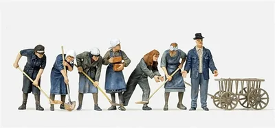 Preiser 16568 1/87 Ölçek İnşaat İşçisi Kadın Figürleri