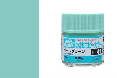 Gunze H041 10 ml. Pale Green, Aqueous Serisi Maket Boyası