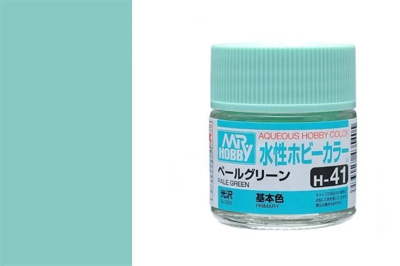 Gunze H041 10 ml. Pale Green, Aqueous Serisi Maket Boyası