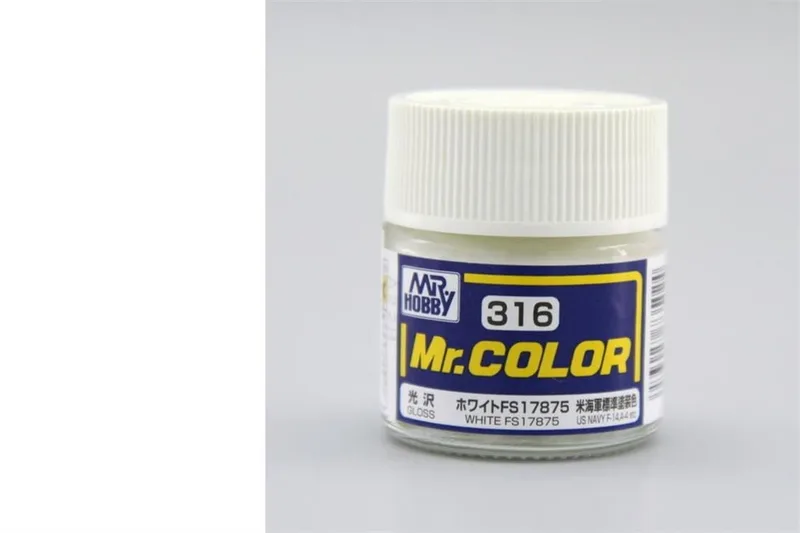 Gunze C316 10 ml. White FS17875, Mr.Color Serisi Maket Boyası