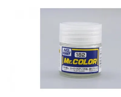 Gunze C182 10 ml. Flat Clear, Mr.Color Serisi Maket Boyası