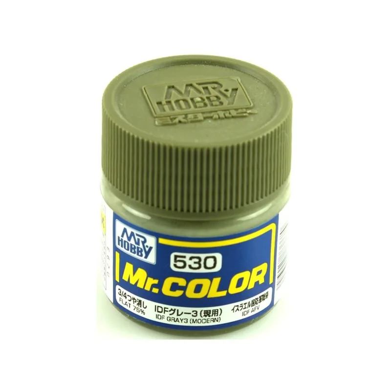 Gunze C530 10 ml. IDF Gray 3 (Modern), Mr.Color Serisi Maket Boyası