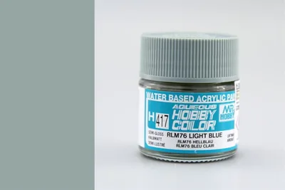 Gunze H417 10 ml. RLM76 Light Blue , Aqueous Serisi Maket Boyası