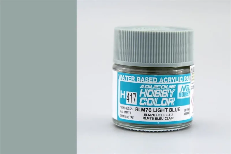 Gunze H417 10 ml. RLM76 Light Blue , Aqueous Serisi Maket Boyası