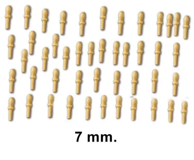 80003 BAĞLAMA DİREĞİ-20 ADET-AHŞAP - 7 MM.