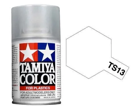 TS-13 Clear (Şeffaf boya Koruyucu) 100 ml Enamel Sprey Boya