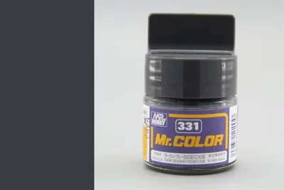 Gunze C331 10 ml. Dark Seagray BS381C 638, Mr.Color Serisi Maket Boyası