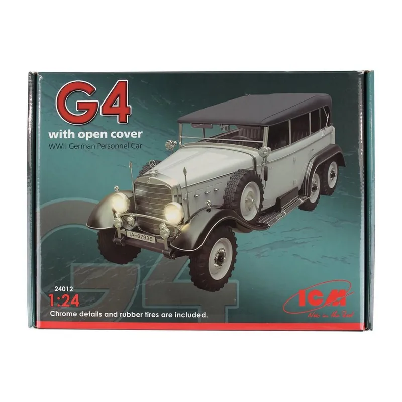 24012 SCALE 1:24-TYP G4 WİTH OPEN COVER, WWII GERM