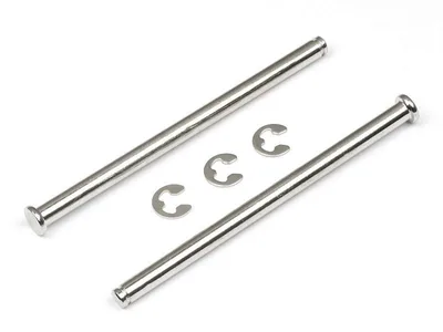 3*51.8mm FRONT INNER SUSPENSION SHAFT (2pcs) WR8, BULLET SERIES