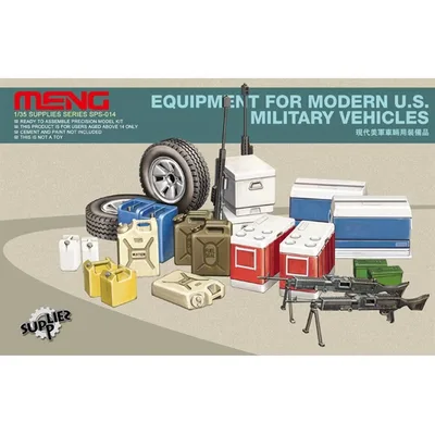 SPS014 1/35 EQUİPMENT FOR MODERN U.S. MİLİTARY VEH