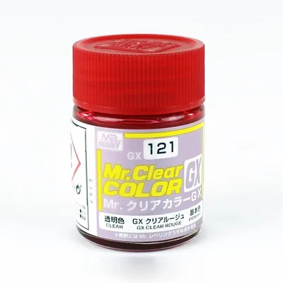 Gunze GX121 18 ml. Clear Rouge, Mr.color Serisi Model Boyası
