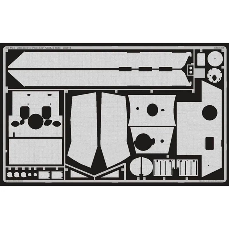 EDUARD 35978 1/35 Zimmerit Panther Ausf.A late FOR