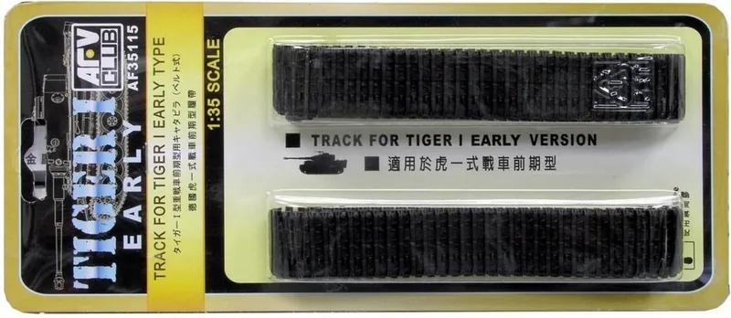 AFV Club AF35115 1/35 Track for Tiger I Early Version Palet Seti Demonte Plastik Maketi