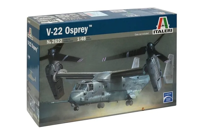 Italeri 2622S 1/48 V-22 Osprey Savaş Uçağı Demonte Plastik Maketi
