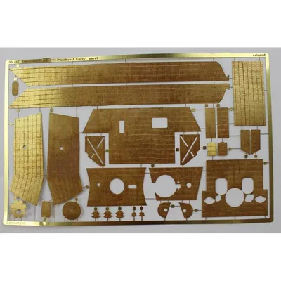EDUARD 35487 1/35 Zimmerit Panther Ausf.A early FO