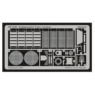 EDUARD TP048 1/35 Jagdpanther late vers. FOR TAMIY