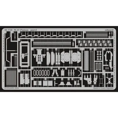 EDUARD 35718 1/35 M-47 Patton Maket Detay Seti