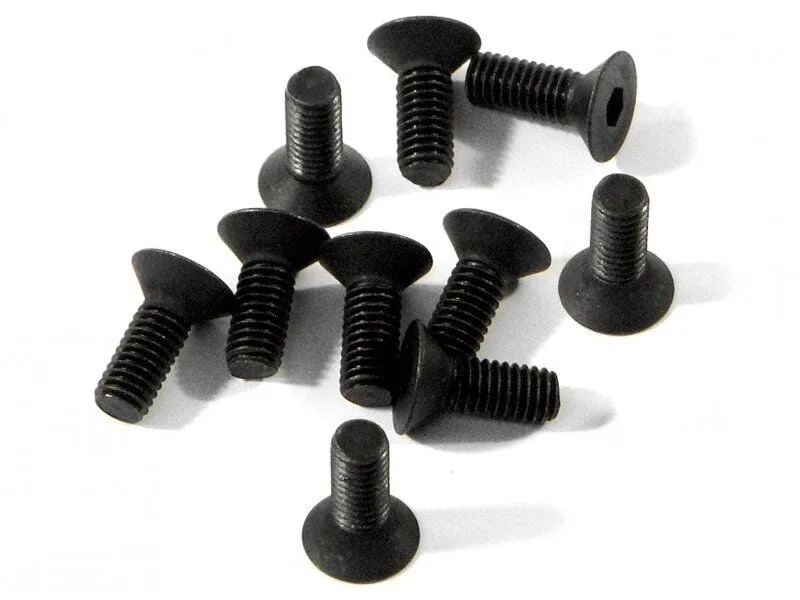 #Z082 - FLAT HEAD SCREW M3x8mm (HEX SOCKET/10pcs)