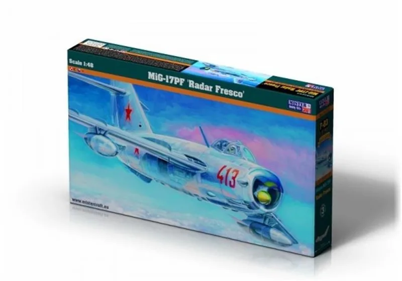 Mistercraft F003 1/48 Mig-17PF Radar Fresco Savaş Uçağı Demonte Plastik Maketi