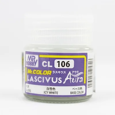 Gunze CL106 10 ml. Lascivus Icey White, Mr.Color Serisi Maket Boyası