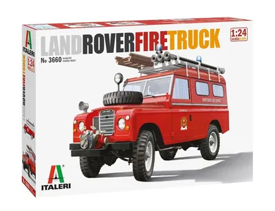 Italeri 3660S 1/24 Land Rover İtfaiye Aracı Demonte Plastik Maketi