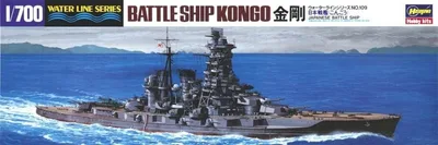 Hasegawa 109 49109 1/700 Ölçek IJN Kongo Savaş Gemisi (Waterline Serisi) Plastik Model Kiti