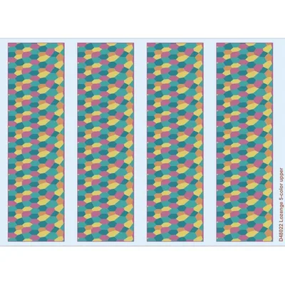 EDUARD D48022 1/48 Lozenge 5-color upper Maket Det