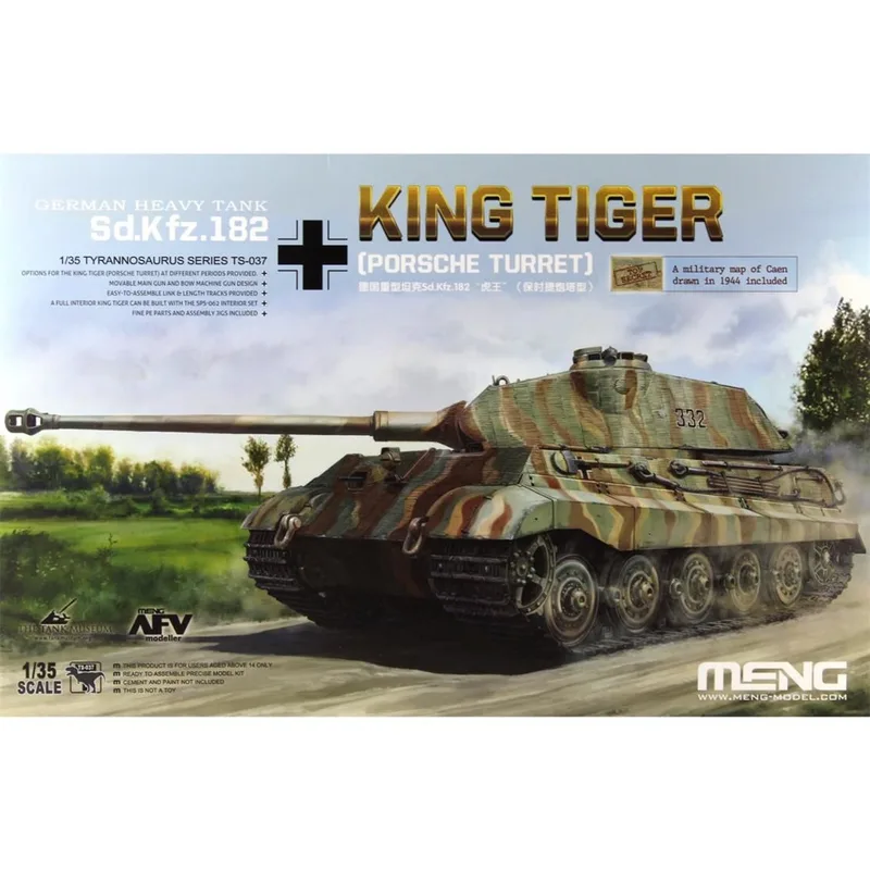 TS-037 German Heavy Tank Sd.Kfz.182 King Tiger (Po
