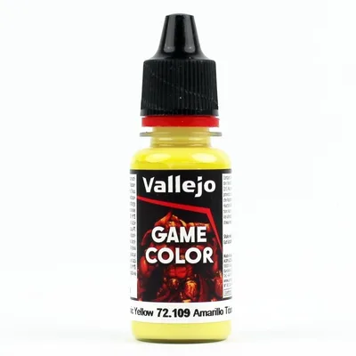 Vallejo 72109 18 ml. Toxic Yellow, Game Color Serisi Model Boyası