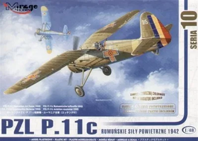 48103 1/48 PZL P 11C RUMANIAN AIR FORCE RESIN+PHOT
